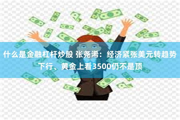 什么是金融杠杆炒股 张尧浠：经济紧张美元转趋势下行、黄金上看3500仍不是顶